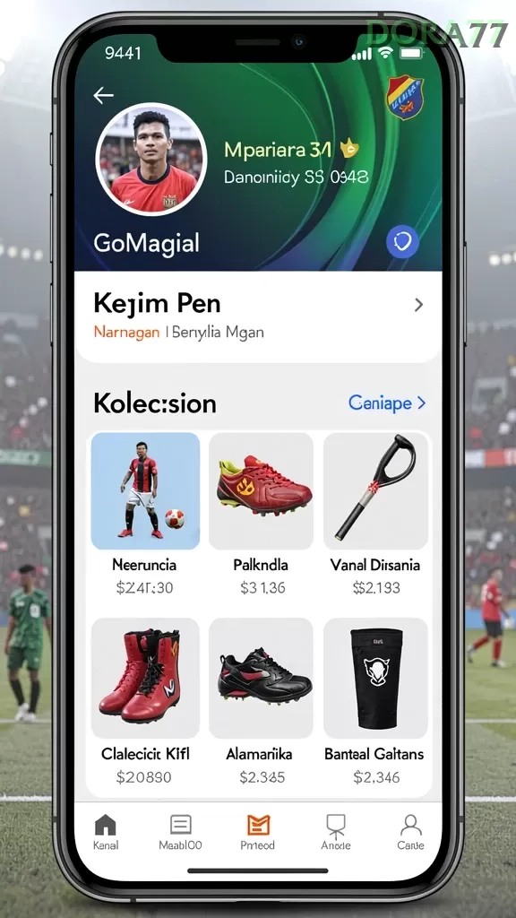 Cuplikan layar PAKDE4D — halaman utama
